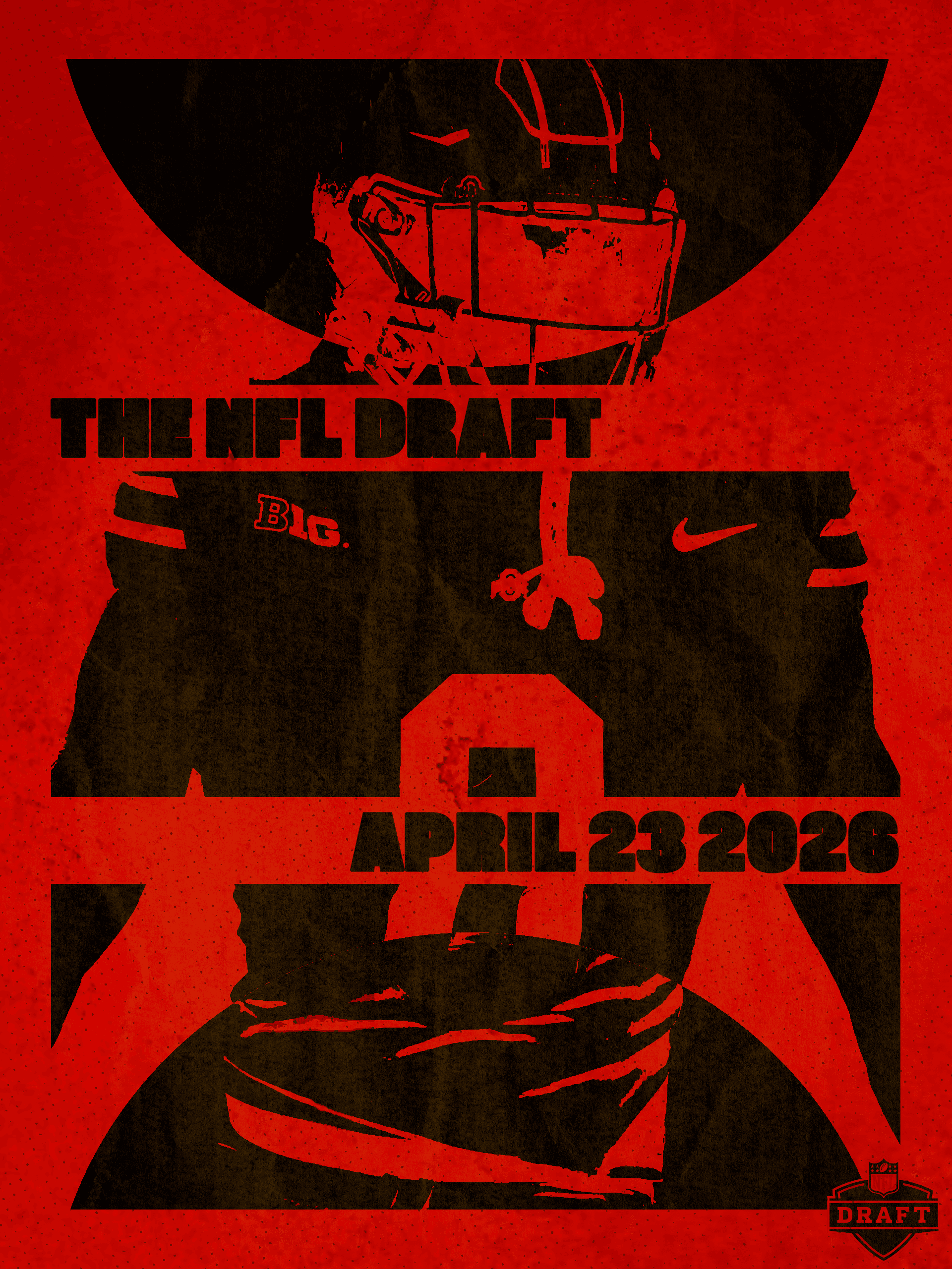 NFL Draft 2026 poster — Ohio State