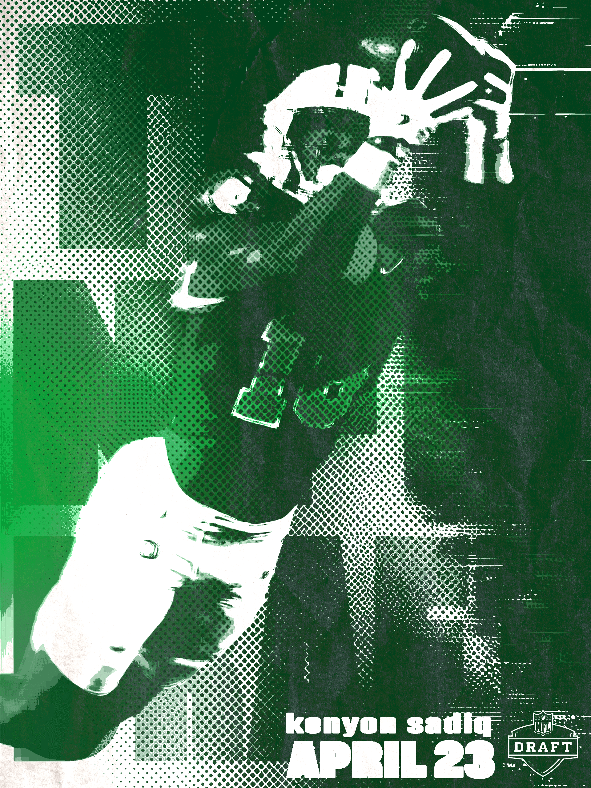 NFL Draft 2026 poster — Kenyon Sadiq